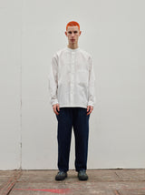 KON-PT04233 2PLEAT DENIM SLACKS