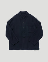 KS25FJK12 WOOL GAUZE WORK SHIRT JACKET
