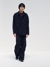 KS25FJK12 WOOL GAUZE WORK SHIRT JACKET