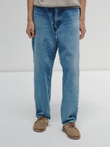 KSBS109DZ 5P ZIPPER FRONT DENIM PANTS