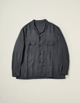 KS26SSH04 SILK MILITARY SHIRT JACKET
