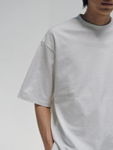 KSBSCS02 SUVIN SUPIMA TUBE HALFSLEEVE TEE HEAVY