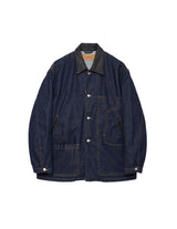 M253-1412 CONNECTED POCKETS DENIM JACKET