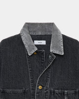 M25C02BL11C ORGANIC COTTON 13.5OZ SELVEDGE DENIM COVERALL JACKET