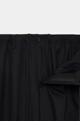 A24A-15PT01C DRY VOILE TWILL DOUBLE PLEATED EASY TROUSERS