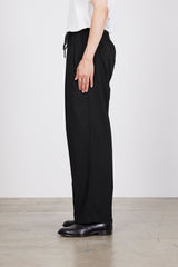 A24A-15PT01C DRY VOILE TWILL DOUBLE PLEATED EASY TROUSERS