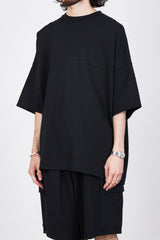 M23A-12CS03B RECYCLE SUVIN ORGANIC COTTON KNIT FOOTBALL TEE WIDE