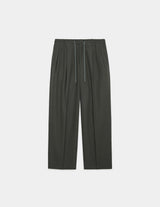 A23C-02PT01C ORGANIC COTTON GABARDINE DOUBLE PLEATED EASY