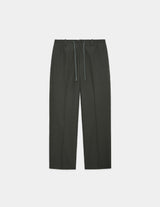 A23C-02PT02C ORGANIC COTTON GABARDINE FLAT FRONT EASY TROUSERS