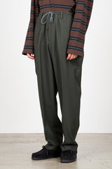 A23C-02PT02C ORGANIC COTTON GABARDINE FLAT FRONT EASY TROUSERS