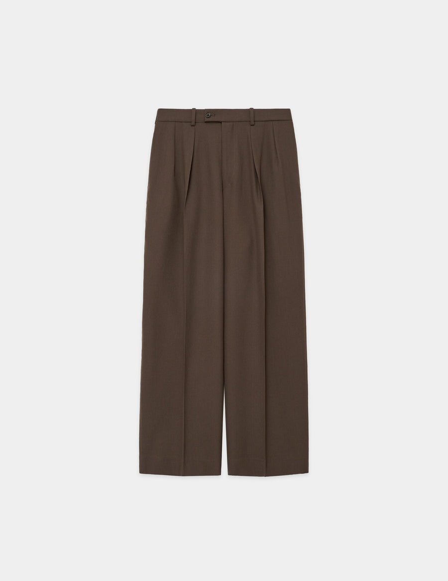 A23C-04PT02C ORGANIC WOOL SURVIVAL CLOTH DOUBLE PLEATED TROUSERS