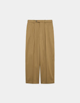 A23D-03PT02C ORGANIC COTTON 30/2 TWILL CLASSIC FIT TROUSERS