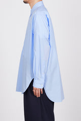 A24A-09SH02C ORGANIC GIZA TYPEWRITER W COLLAR LONG SHIRT
