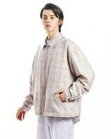 A24C11BL01C ORGANIC WOOL CHECK VIYELLA SPORTS JACKET
