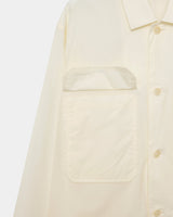 A25A02SH01C ORGANIC GIZA TYPEWRITER-CLOTH TAILORED SHIRT JACKET