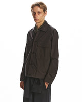 A25A02SH01C ORGANIC GIZA TYPEWRITER-CLOTH TAILORED SHIRT JACKET