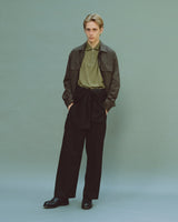 A25A02SH01C ORGANIC GIZA TYPEWRITER-CLOTH TAILORED SHIRT JACKET