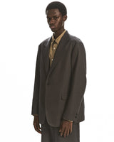 A25A05JK01C ORGANIC COTTON VOILE YARN TWILL ALBERT JACKET