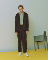 A25A15SH01C 80/1 HEMP TYPEWRITER-CLOTH UTILITY SHIRT