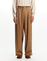 A26A03PT02C SURVIVAL CLOTH® TROPICAL TRIPLE PLEATED WIDE TROUSERS
