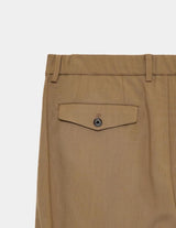 A26A03PT02C SURVIVAL CLOTH® TROPICAL TRIPLE PLEATED WIDE TROUSERS