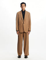 A26A03PT02C SURVIVAL CLOTH® TROPICAL TRIPLE PLEATED WIDE TROUSERS