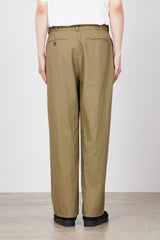 M23D-06PT01C ORGANIC COTTON GABARDINE U.S.ARMY CHINO TROUSERS