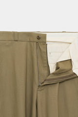 M23D-06PT01C ORGANIC COTTON GABARDINE U.S.ARMY CHINO TROUSERS