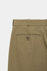 M23D-06PT01C ORGANIC COTTON GABARDINE U.S.ARMY CHINO TROUSERS