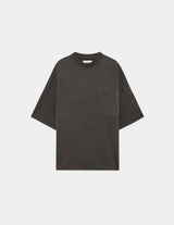 M24A-18CS03B 20/1 RECYCLE SUVIN ORGANIC COTTON KNIT POCKET TEE