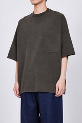 M24A-18CS03B 20/1 RECYCLE SUVIN ORGANIC COTTON KNIT POCKET TEE