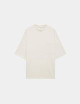 M24A-18CS03B 20/1 RECYCLE SUVIN ORGANIC COTTON KNIT POCKET TEE