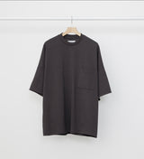 M24A-18CS03B 20/1 RECYCLE SUVIN ORGANIC COTTON KNIT POCKET TEE