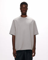 M25A08CS02B 40/2 ORGANIC COTTON KNIT CREW NECK TEE