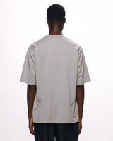 M25A08CS02B 40/2 ORGANIC COTTON KNIT CREW NECK TEE