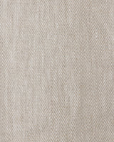 M25A13PT02B LINEN HERRINGBONE OFFICER TWO TUCK SHORTS