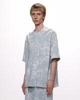 M25A20CS02B 20/1 RECYCLE SUVIN ORGANIC COTTON KNIT LOOSE FIT POCKET TEE