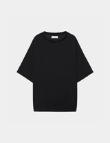 M26A16SH02B ORGANIC COTTON HIGH TWISTED DOBBY CLOTH CREW NECK SHIRT
