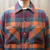 MA-S-701 WOOL CHECK BIG SHIRT