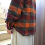 MA-S-701 WOOL CHECK BIG SHIRT