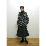 MA-S-701 WOOL CHECK BIG SHIRT