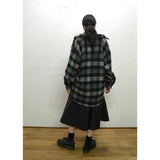 MA-S-701 WOOL CHECK BIG SHIRT