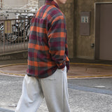 MA-S-701 WOOL CHECK BIG SHIRT