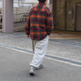 MA-S-701 WOOL CHECK BIG SHIRT
