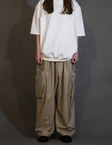 MBL-CGPT MACHINE WASHABLE WOOL BIG POCKET PANTS