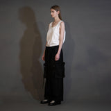 MBL-CGPT MACHINE WASHABLE WOOL BIG POCKET PANTS