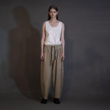 MBL-EZPT MACHINE WASHABLE WOOL WIDE EASY PANTS