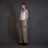 MBL-EZPT MACHINE WASHABLE WOOL WIDE EASY PANTS