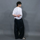 MBL-PT2 WASHABLE WOOL WIDE SLACKS