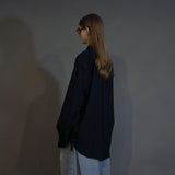 MBL-SH01 COTTON × CASHMERE OVERSIZE SHIRT